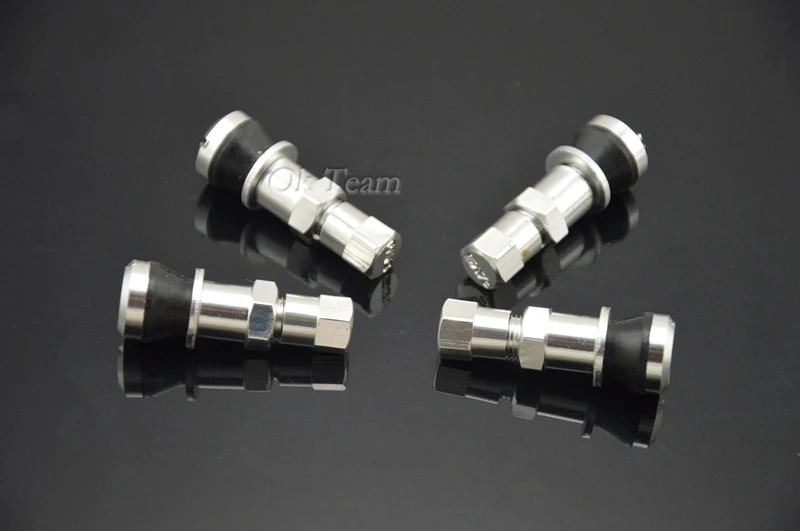 

Aluminum Car Tubeless Wheel Tire Valve Stem Four Bolt-in With Dust Caps Wheels, Rims & Accessories Titanium Blue Red Silver Gold