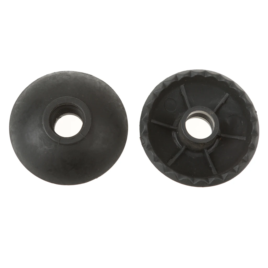 Outdoor 4pcs Replacement Rubber Mud Basket for Trekking Poles Hiking Sticks 4/5cm Black Trekking Stick Tips Camping Accessories