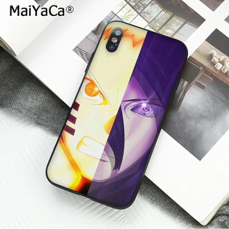 MaiYaCa чехол для телефона боль Hokage Наруто Какаши shippuden rinnegan для iPhone 6S 6plus 7plus 8 8Plus X Xs MAX 5 5S XR