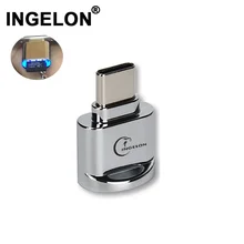 Ingelon Тип c micro sd кард-ридер металлический OTG адаптер памяти TF кардридер для USB C телефонов usb microsd адаптер дропшиппинг