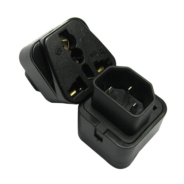Высококачественный IEC 320 C14 Male to C13 Female 10A адаптер питания PDU UPS|iec c14|iec 320c13 female |