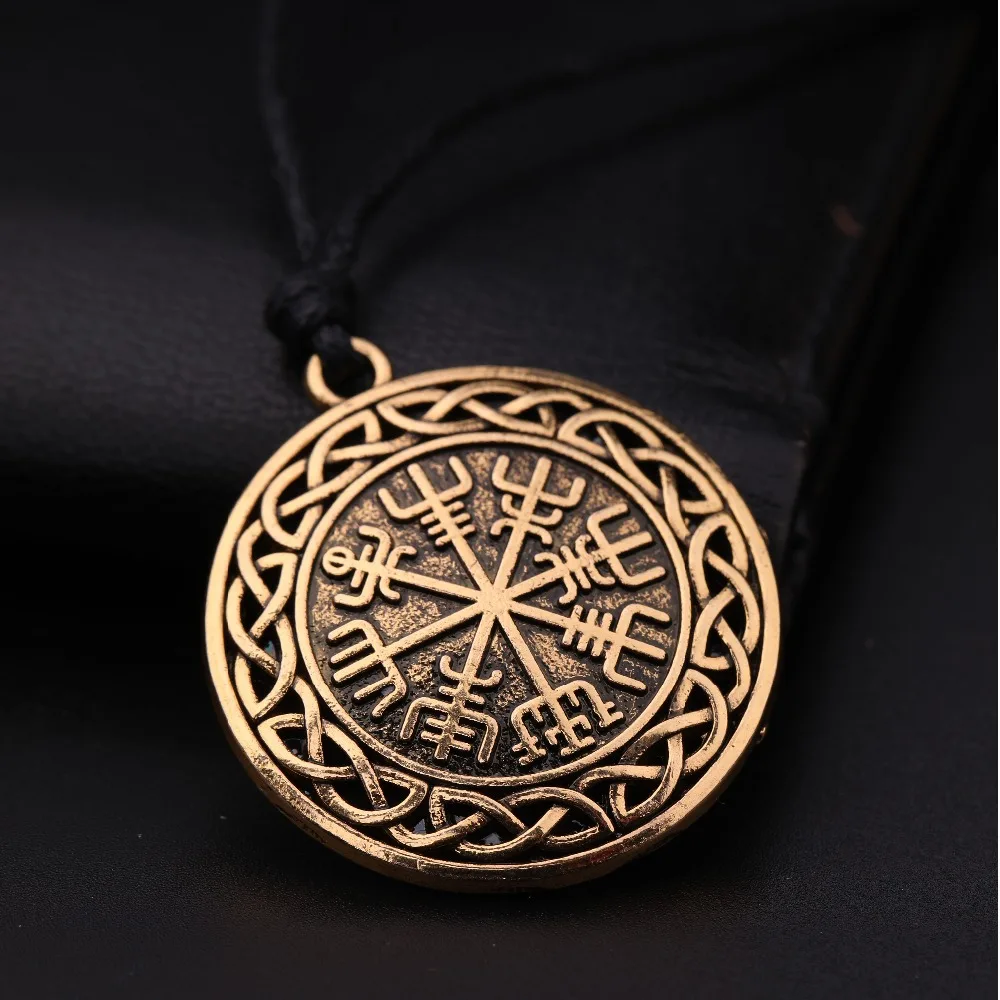 My shape, модный символ скандинавских Рун, скандинавские руны, Vegvisir, ожерелье с подвеской, компас с цепочкой для женщин и мужчин, ювелирные изделия викингов