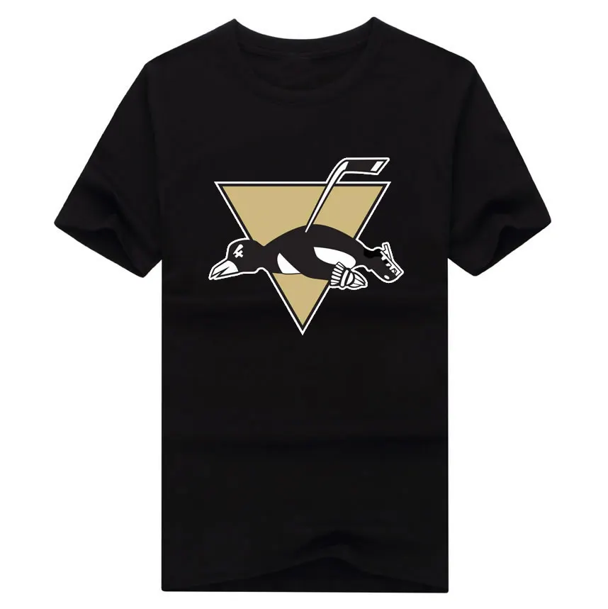 2017 Hot fashion Summer style Pittsburgh Penguins tired font b T Shirts b font Penguins Hockeyes