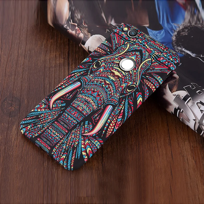 YonLinTan coque чехол для Huawei Honor 8 Lite honor 8lite мобильный телефон Слон Тигр Животное жесткий