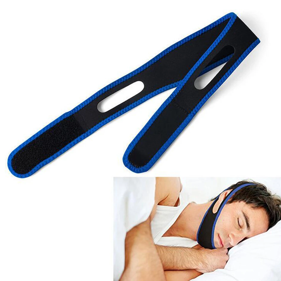 Anti Snore Chin Strap Stop Snoring Snore Belt Sleep Apnea Chin Support