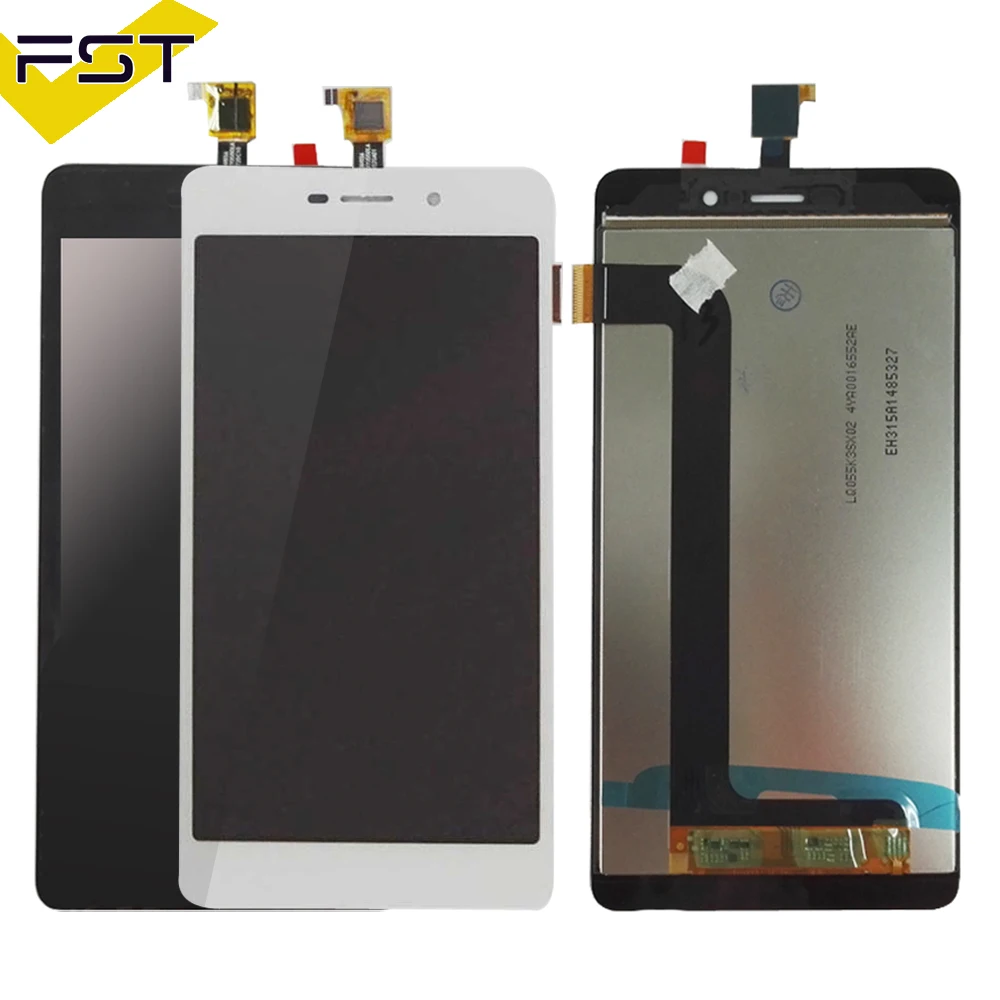 Черный/белый для Wiko Pulp Fab 4G ЖК дисплей и инструмент ремонта сенсорного экрана в