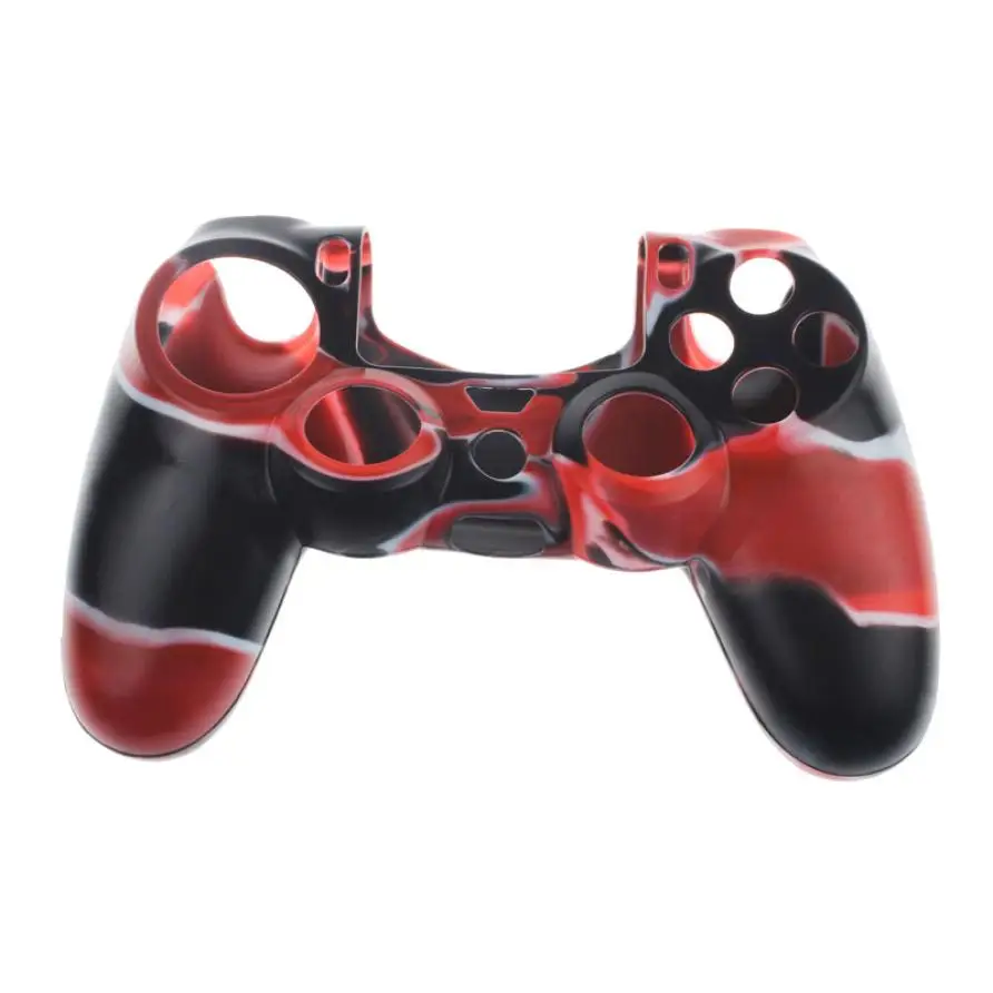 Factory-price-Hot-Selling-New-Camouflage-Silicone-Rubber-Skin-Grip-Cover-Case-for-PlayStation-4-PS4