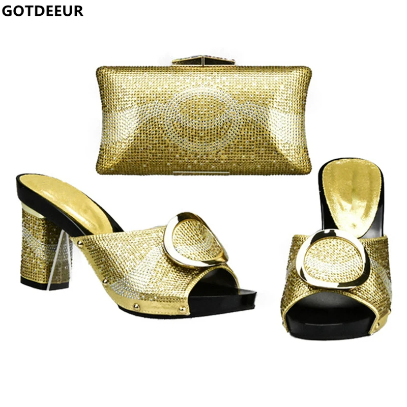 Dames Assortir Chaussures Pour Chaussure Et rouge À Correspondant Partie Italiennes orange or Femmes Nouveau Italie Sac jaune argent Noir Sacs Correspondre Ensemble 2019 SpqxCdpWaw