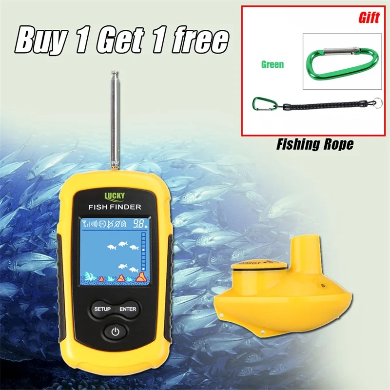 120 M Drahtlose Fischerei Finder Angeln Locken LCD Farbe Bildschirm Sonar Echolot Alarm Fisch Finder FFCW1108-1 Glück HT49-0065 120 M Drahtlose Fischerei Finder Angeln Locken LCD Farbe Bildschirm Sonar Echolot Alarm Fisch Finder FFCW1108-1 Glück HT49-0065