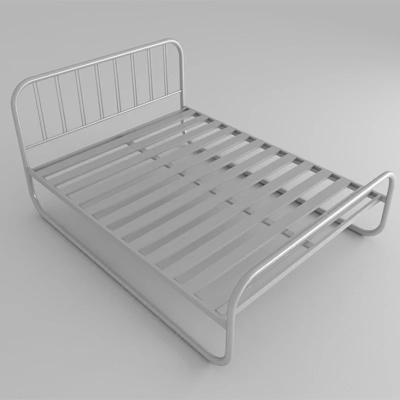 Modern simple 1.2m 1.5m 1.8m single double iron bed Modern simple 1.2m 1.5m 1.8m single double iron bed