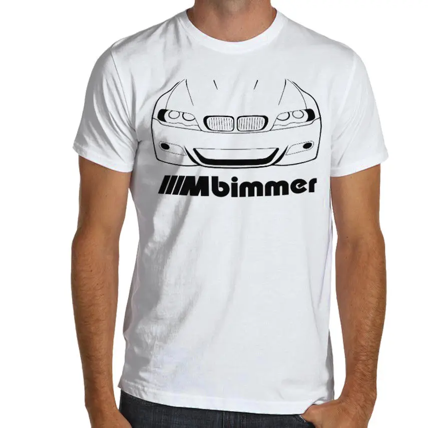 Бумер M3 E46 мягкий хлопок футболка S-XXXL разноцветный модные Для мужчин бесплатная