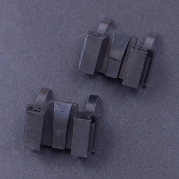 

CITALL 2pcs Black H7 HID LED Conversion Xenon Headlight Base Bulb Clip Holder Adapter Headlamp Mount Fit For Ford Focus Fiat 500