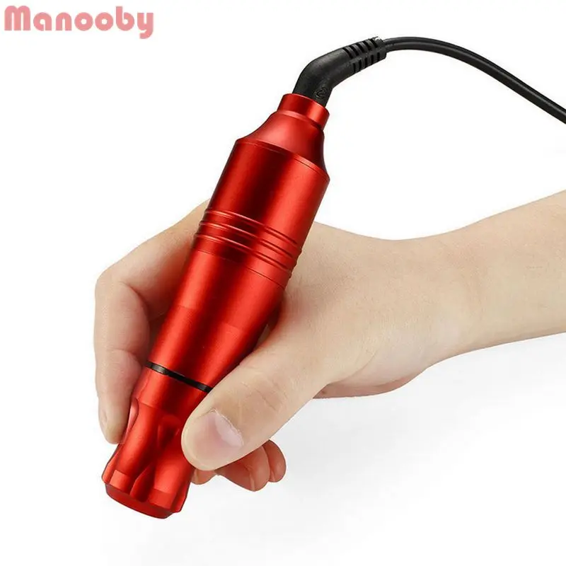 

Manooby Tattoo Hybrid Tattoo Rotary Machine Pen +3RL Tattoo NeedleTattoo Permanent Makeup Pen Machine Quietly Motor Supplies