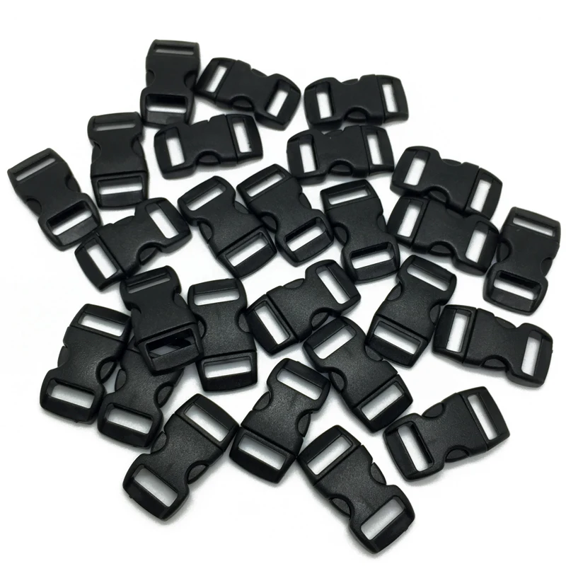 100pcs/lot Black plastic 3/8\ 100pcs/lot Black plastic 3/8\