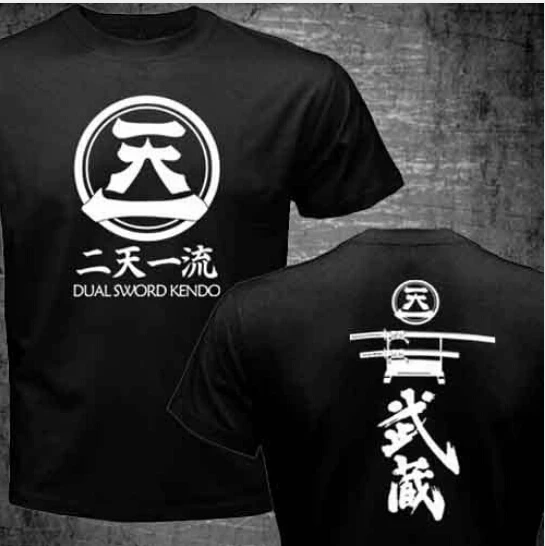 Футболка с принтом японского самурая, Мужская футболка Shotokan Karate Bujinkan Dojo Pro Wrestling Shinobi, футболки Ninjutsu, рубашки kanji - Цвет: 8