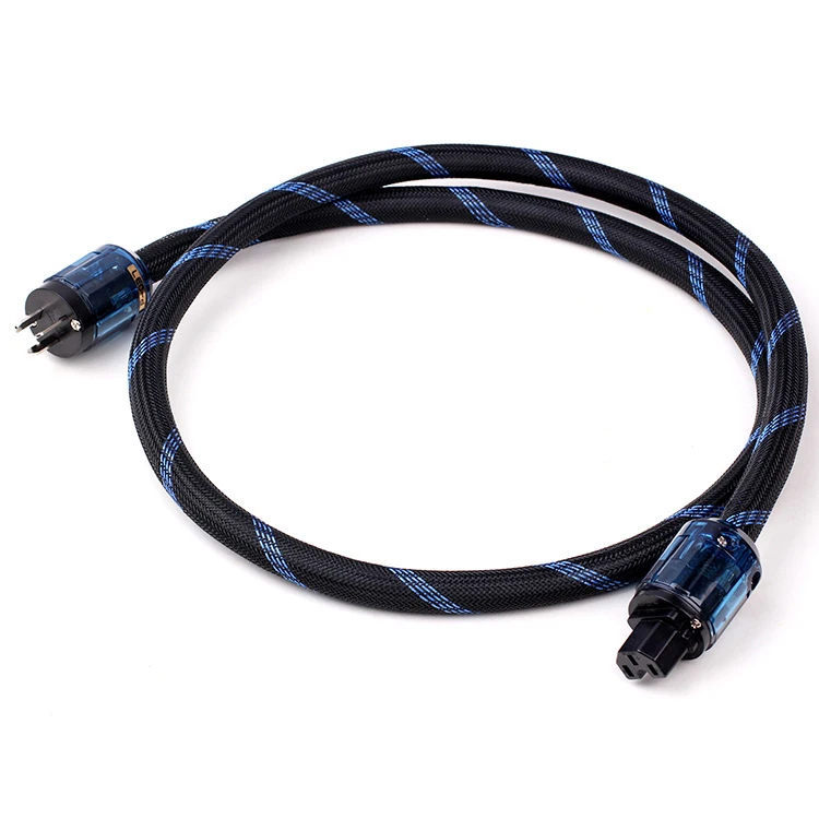 Hi End Hifi OFC Audio Power Cable Power Cord with US stardard Power plug on