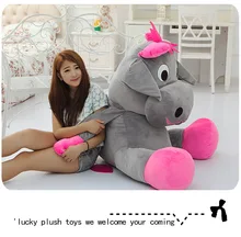 large 110cm cartoon cow plush toy gray dairy cow soft hugging pillow,surprised birthday gift h2985