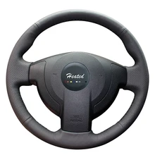 Крышка рулевого колеса для Nissan QASHQAI X-Trail NV200 космического аппарата изгой ручной пошив анти-скольжение микрофибра Кожаная оплетка на руль