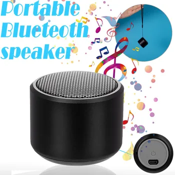 

HIPERDEAL Wireless Mini Blueteeth Speaker Bass Radiator Portable Speakers For Home Outdoors Shower Jy18