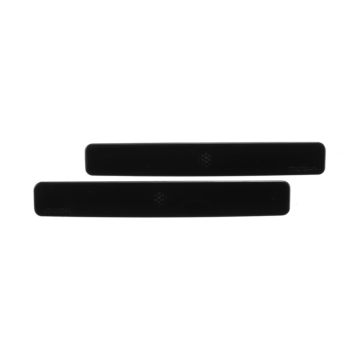Black 1 пара левый+ правый красный объектив задний бампер отражатель в сборе для VW Transporter T5 2003-2011 - Испускаемый цвет: Black