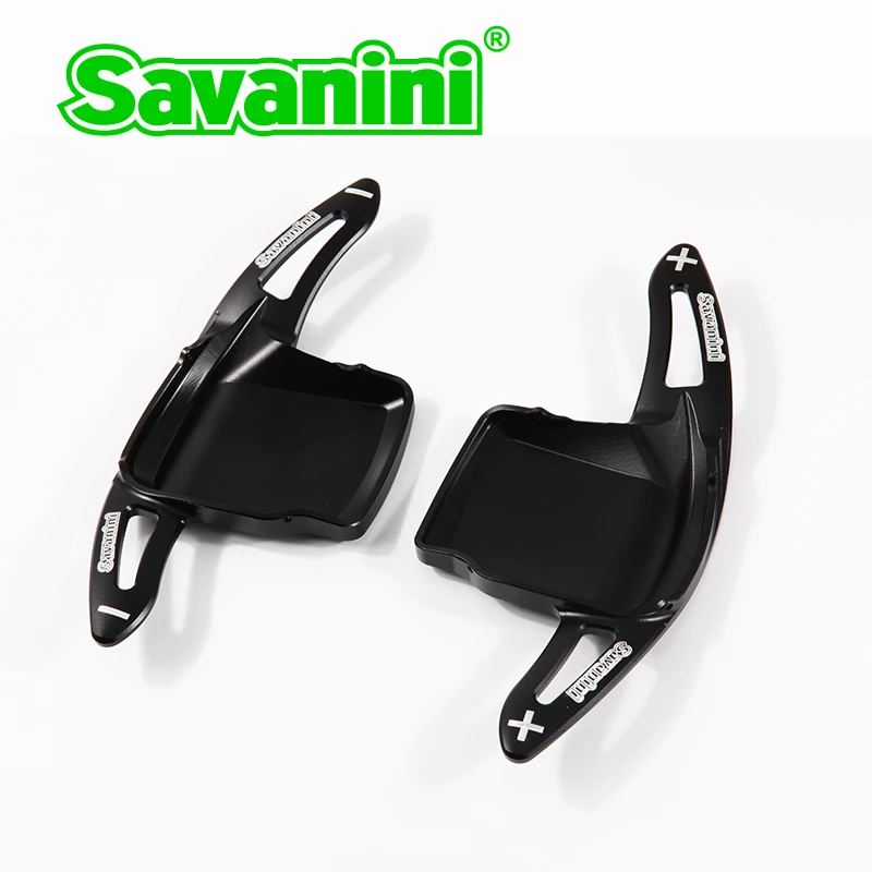 Savanini 2 шт. алюминиевый расширитель руля DSG Shift Paddle Gear Shifter для BMW серии 6 Стайлинг