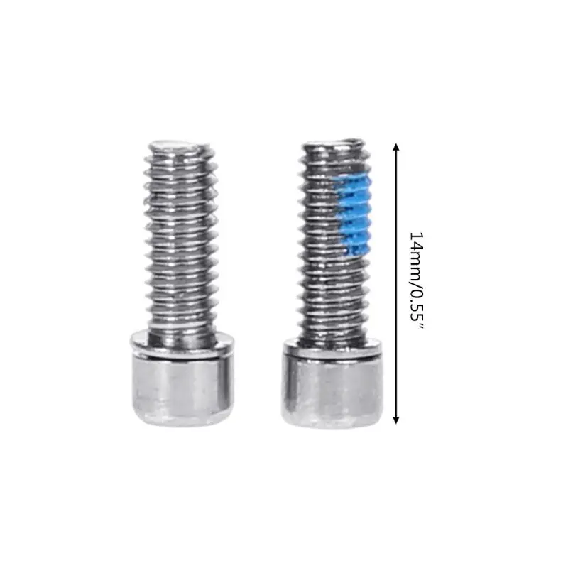 

2pcs Bicycle Grips Fixing Ring Screw M4 Thread Bolt Teflon Paste MTB Road Bike