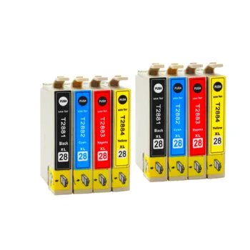 

4 Generic Ink Cartridges 288xl T288xl E-288xl for ink XP240 XP340 XP440 XP344 T2881 T2882 T2883 T2884