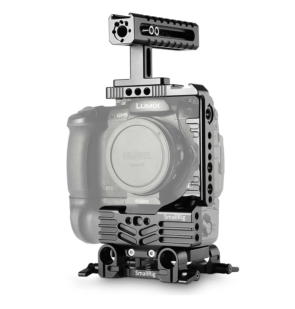 Стабилизатор для камеры SmallRig GH5 для камеры Panasonic Lumix GH5/GH5S с батарейным захватом с зажимом 15 мм 2025