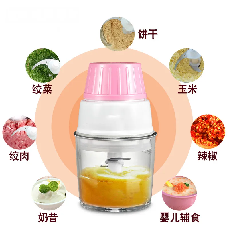 Food Mixers The baby is assisted by the electromechanical active fruit