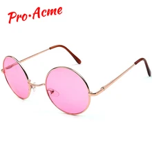 Pro Acme Retro Round Sunglasses Women Brand Designer Hippy 60S Lennon Vintage Sun Glasses De Sol Gafas lunette CC0253