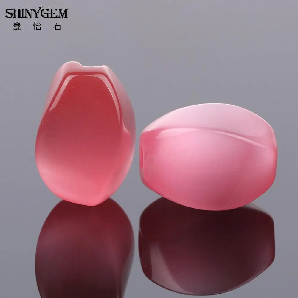 ShinyGem 8*12 мм натуральный кошачий глаз бусины очарование витая колонна
