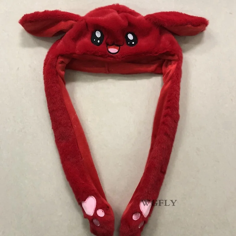 Le orecchie mobili cappello, cappello Del Coniglio che si sposta tenere  premuto il dell'orecchio regalo di Giorno dei bambini, di natale per i  bambini di due dimensionale carino cappello animale|Party Hats| -