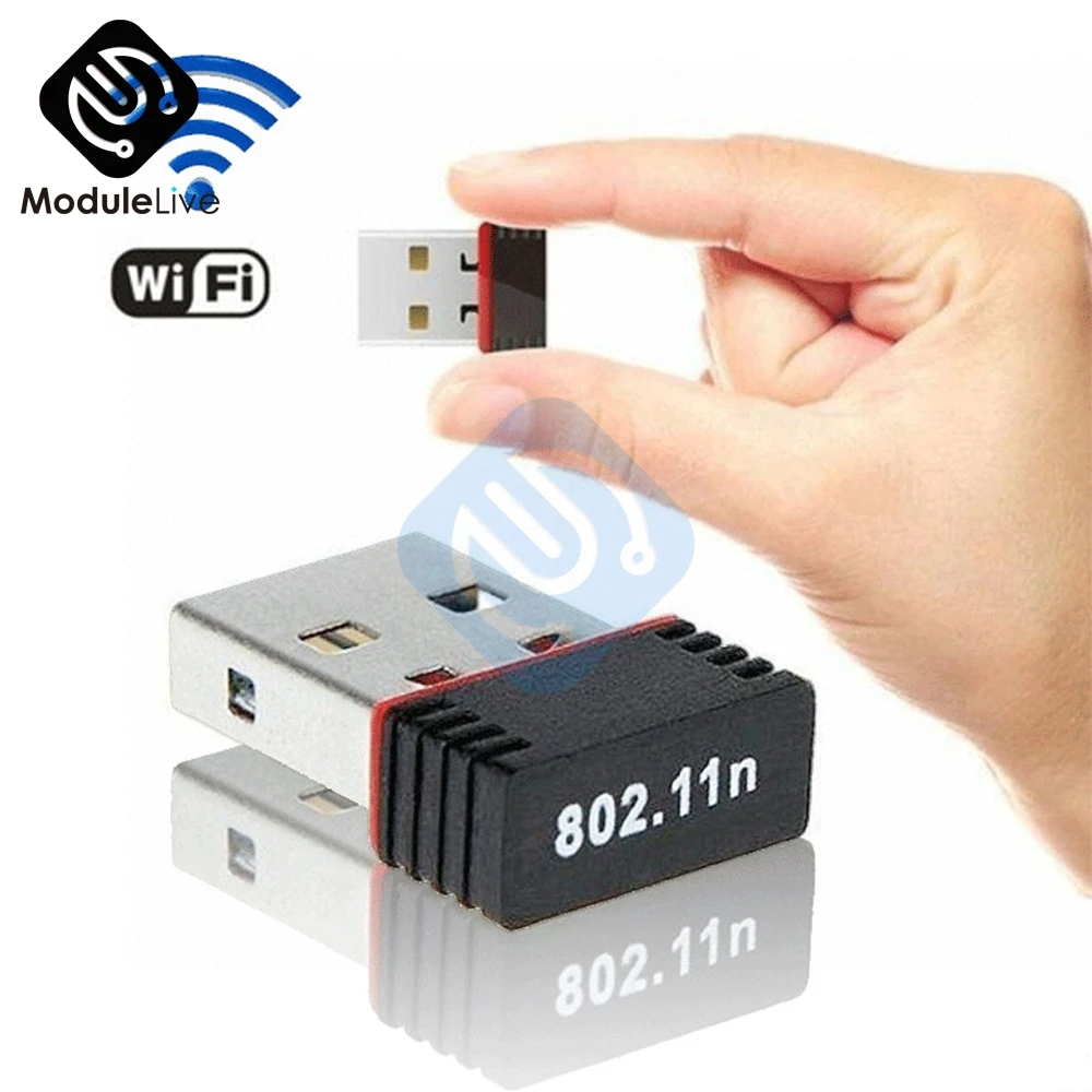 150 Мбит/с 150 м мини USB WiFi беспроводной адаптер сетевой LAN карты 802.11n 802,11g 802.11b