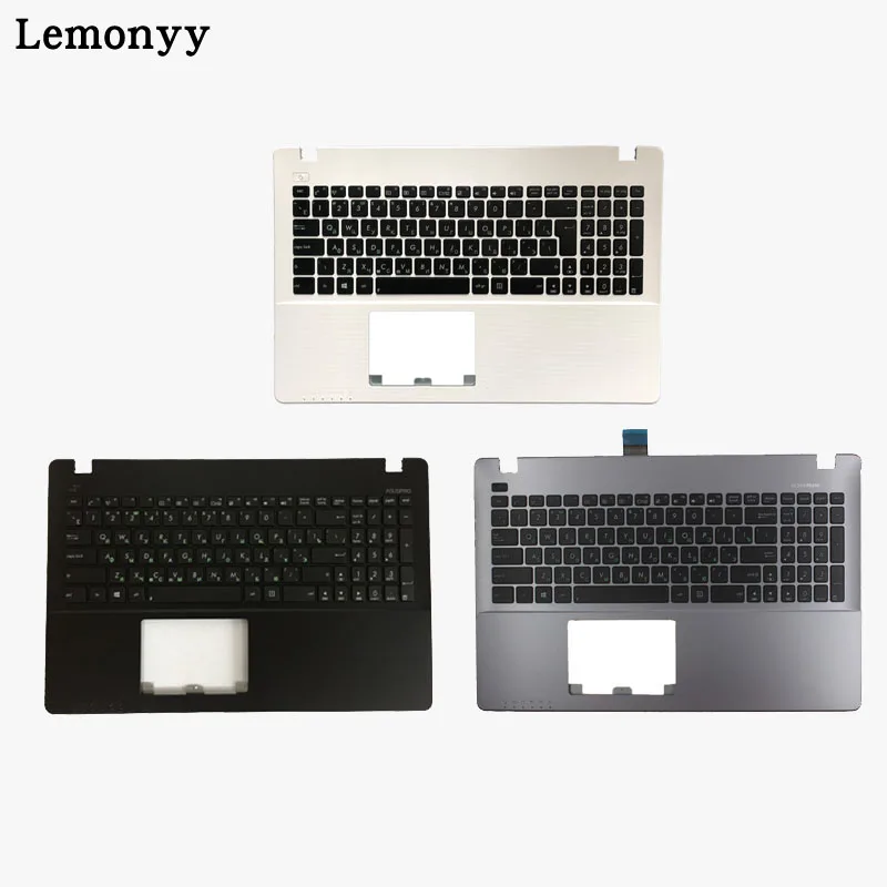 Pаспродажа Новая русская клавиатура для ноутбука ASUS X550 K550V X550C X550VC X550J X550V A550L Y581C F550 R510L RU Palmrest верхняя крышка