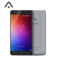 Оригинал Blackview E7 LTE 4 Г Мобильный Телефон 5.5 «Android 6.0 Смартфон Quad Core 1 ГБ RAM 16 Г ROM 2700 мАч 8MP Отпечатков Пальцев ID Фото