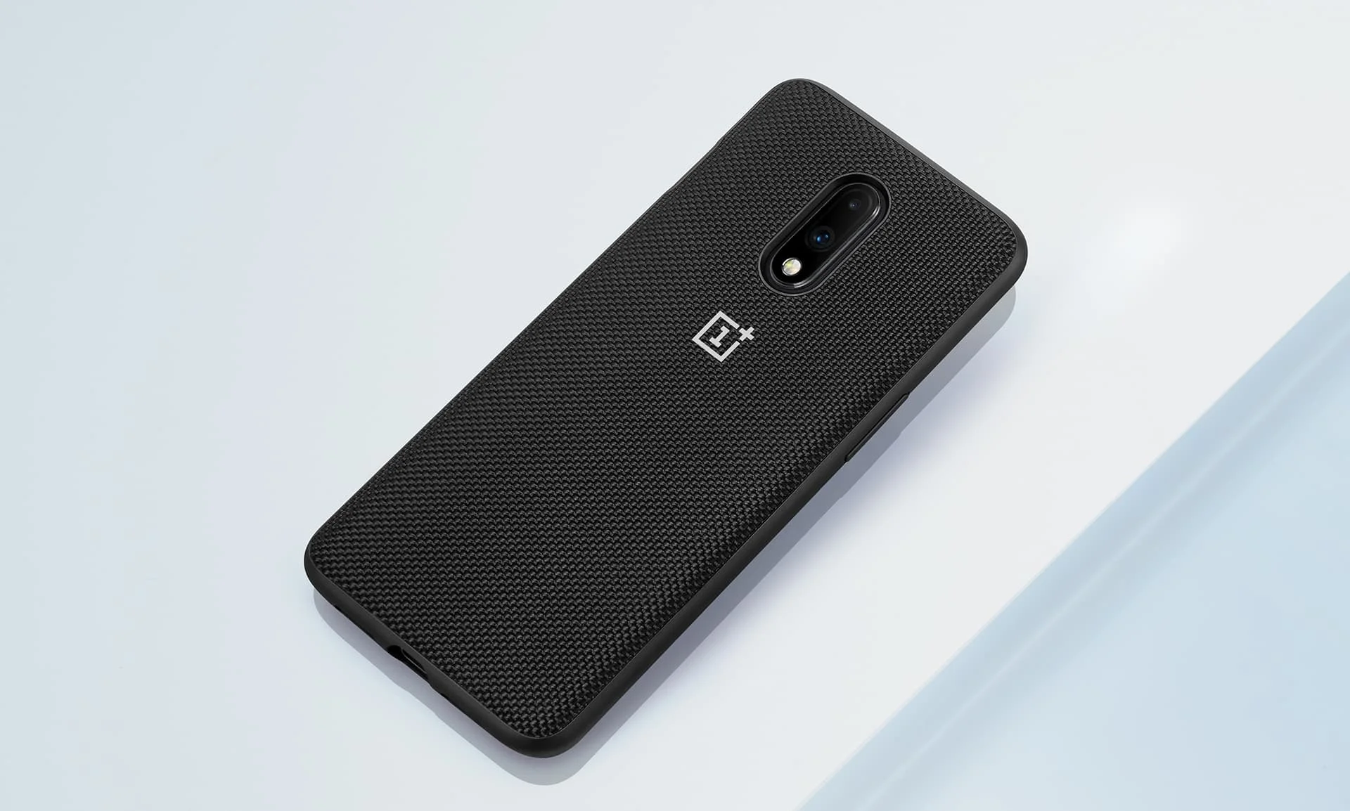 Oneplus 7 нейлоновый чехол Официальный защитный чехол черный один плюс 7 coque oneplus 7 funda