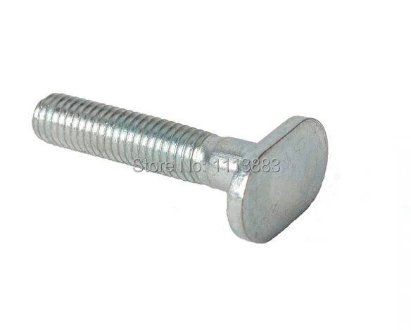 10PCS M8x40 T-bolt for T-slot, T-Track, for Router and Woodworking table saw jigs