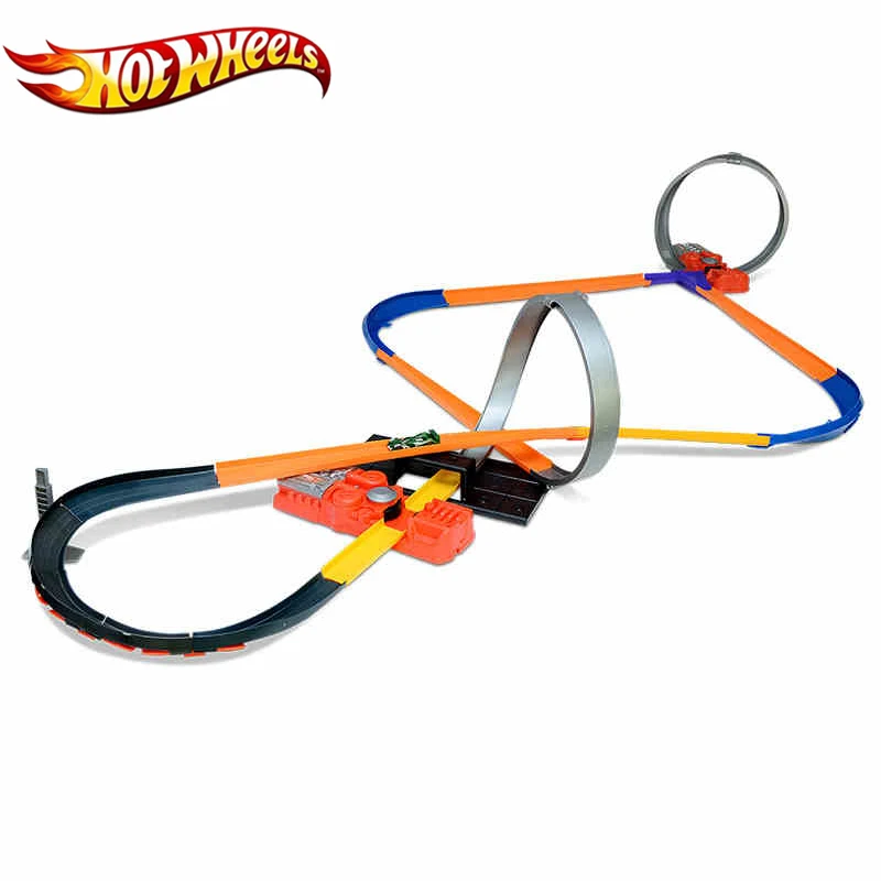 Hot Wheels coche deportivo pista 10 en 1 juego brinquedo Educativo coche pista plástico Matel Hotwheels MODELO DE Y0267 coches de juguete Hot Wheels coche deportivo pista 10 en 1 juego brinquedo Educativo coche pista plástico Matel Hotwheels MODELO DE Y0267 coches de juguete