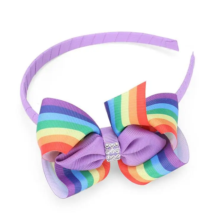 Rainbow headband3