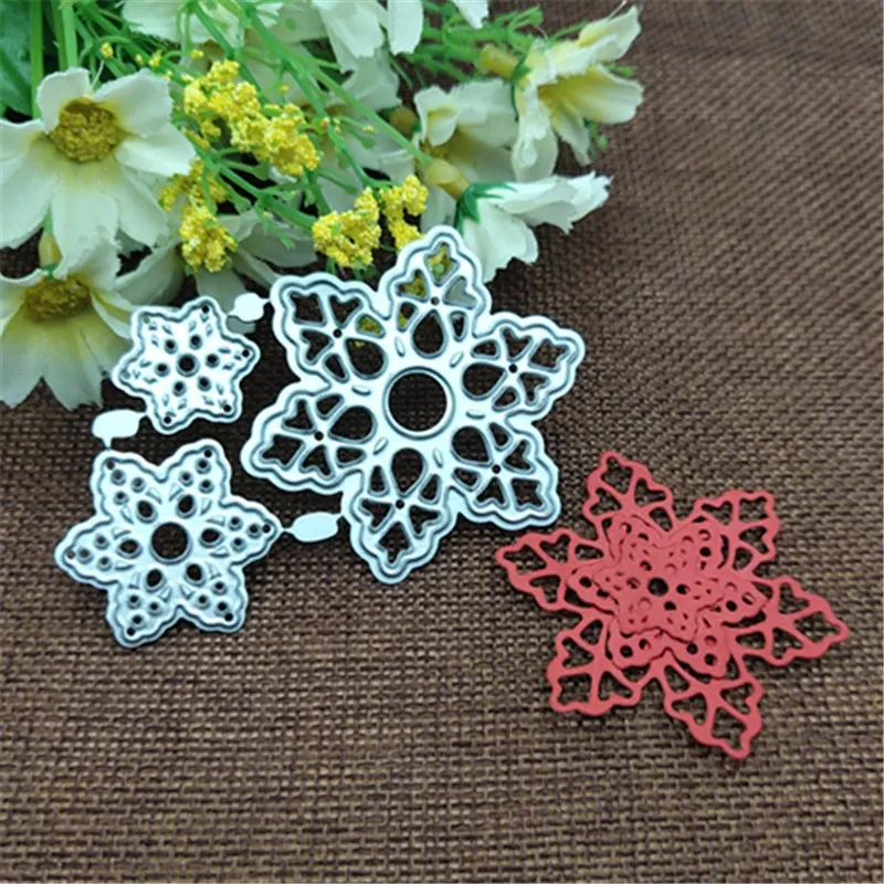 

Flower 3D Metal Cutting Dies Stencils For DIY Scrapbooking Decorative Embossing Handcraft Die Cutting Template