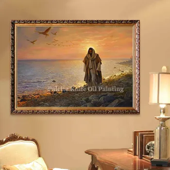 

Jesus Christ Jesus Canvas Posters and Prints Wall Art Pictures for living room Home Decor cuadros decoracion Oil painting 30