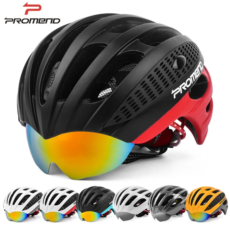 PROMEND font b Cycling b font Goggles font b Helmet b font Ultralight Integrally molded font