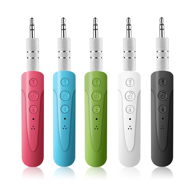 

V4.2 Bluetooth Receiver 3.5mm Jack Aux Audio Receiver Adapter HandsFree Music Receiver MP3 Player Car Bluetooth Kit