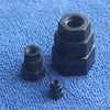 Écrous hexagonaux en Nylon noir, 1 pièce, M2 M2.5 M3 M4 M5 M6 M8 M10 M12, écrous hexagonaux en plastique ROHS pour bricolage ► Photo 1/3