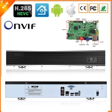 16CH 4MP 8CH 5MP H.265 CCTV NVR ONVIF видео рекордер Hisilicon HI3798C Обнаружение движения запись мобильный мониторинг 2 порта SATA
