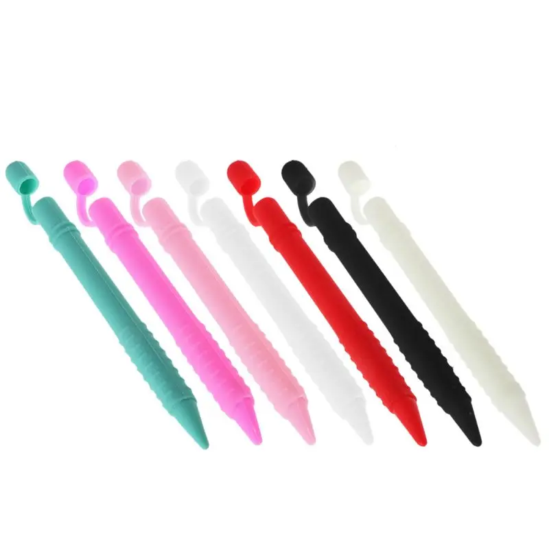 

Soft Silicone Pencil Tip Case Anti-Slip Sleeve Cover Protective Holder Protector Wrap For Apple iPad Touch Pen Stylus 360 Protec