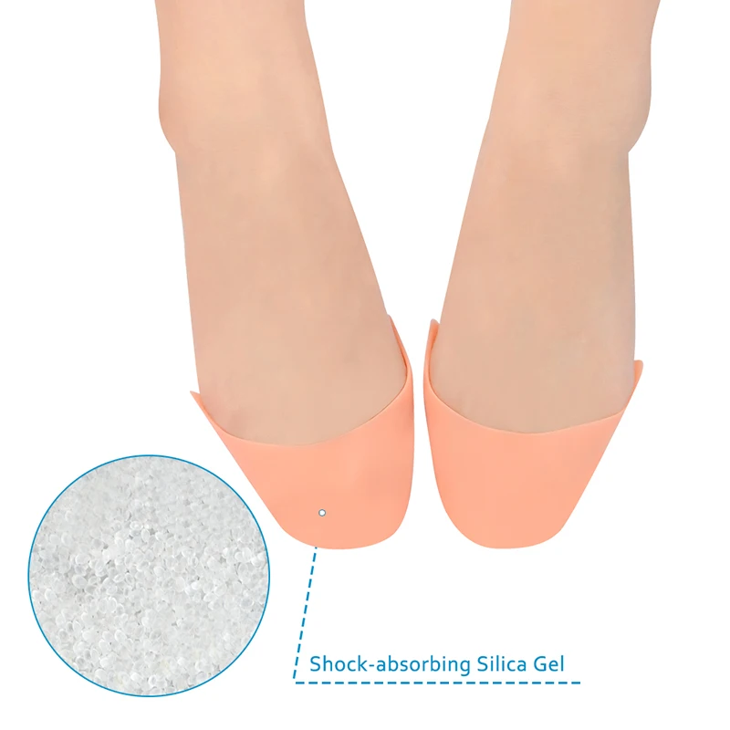 Sunvo силиконовые гелевые балетные подушечки для пальцев ног педикюрное устройство Pointe Dance защита носка стопы для танцовщицы тапки уход за пальцами стельки Вставки