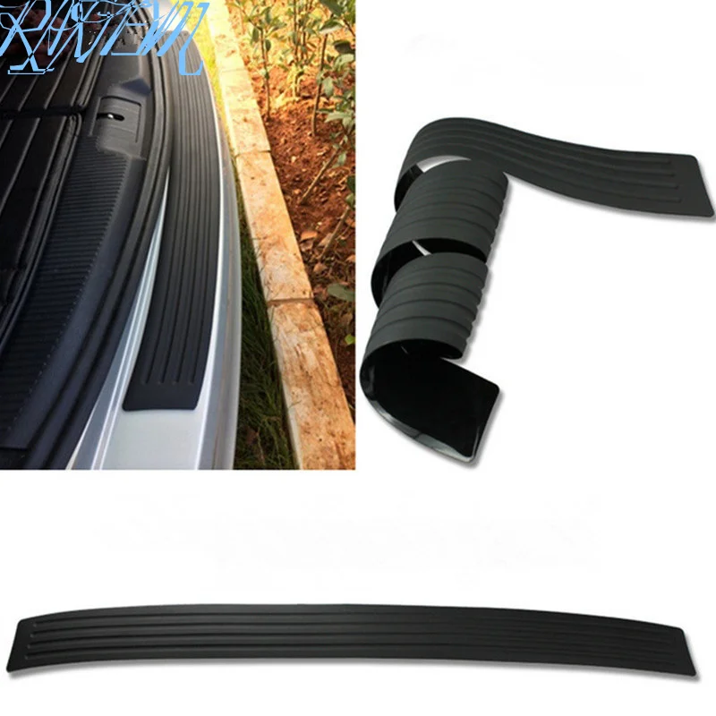 

Car Rear Bumper black Rubber Protector auto sticker For Geely Vision SC7 MK CK Cross Automobile Accessories