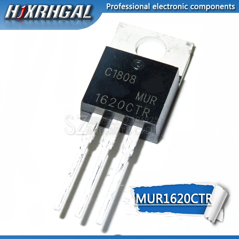 5Pcs MUR1620CTR TO-220 new and original HJXRHGAL | Электронные компоненты и принадлежности
