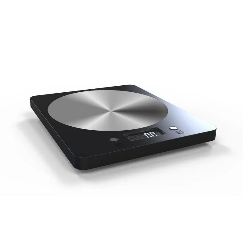 Настоящие Новые 5 кг/1 г цифровые кухонные весы, бытовые измерительные инструменты 5000 г-1 г электронные кухонные весы - Цвет: Черный